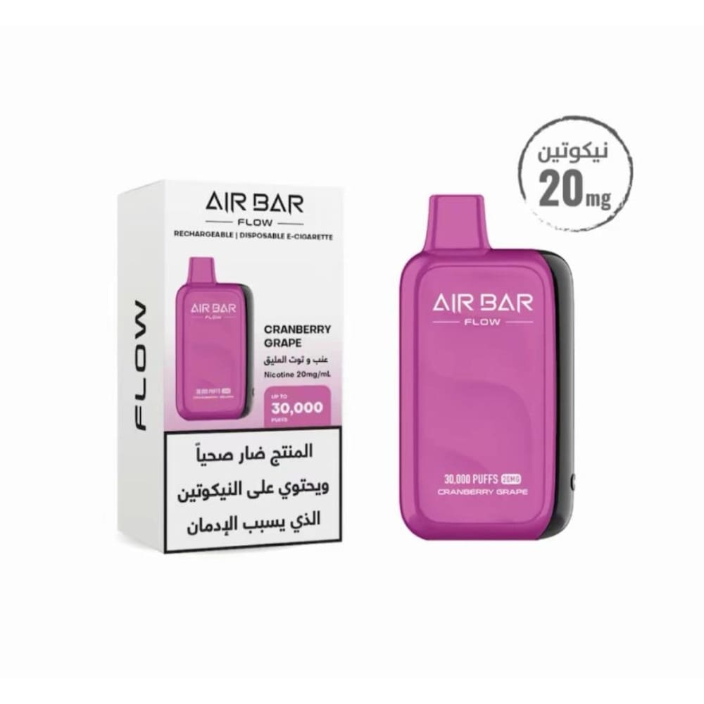 AIR BAR FLOW سحبة سيجارة اير بار فلو 30000 شفطة 50...