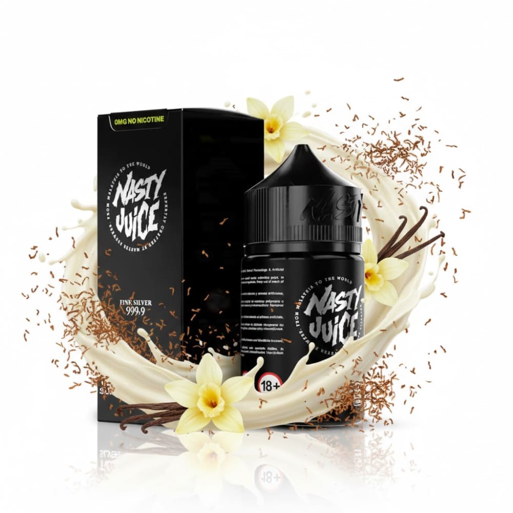 NASTY Silver نكهة فيب فانيلا توباكو سلفر بليند من...
