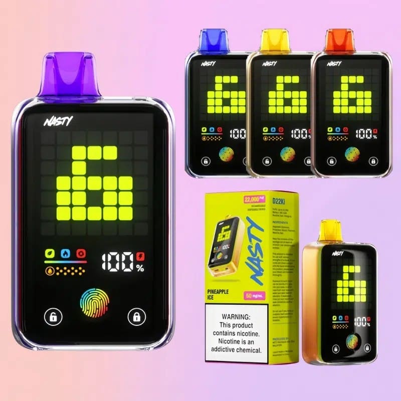 NASTY BAR 22000 سحبة سيجارة ناستي بار 22000 شفطة 5...