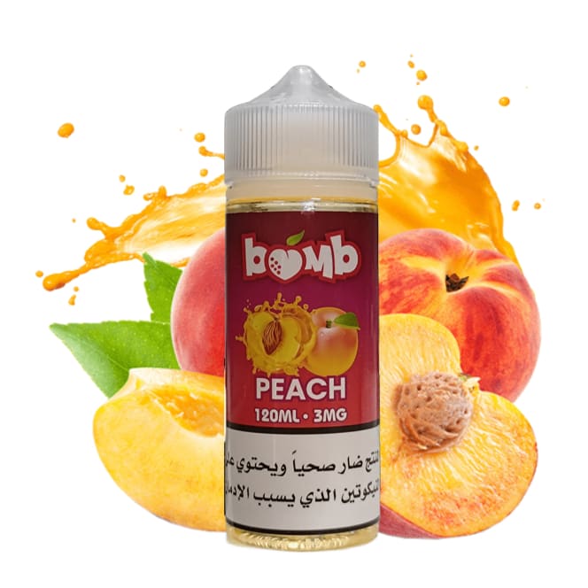 نكهة فيب خوخ 120 مل بومب BOMB