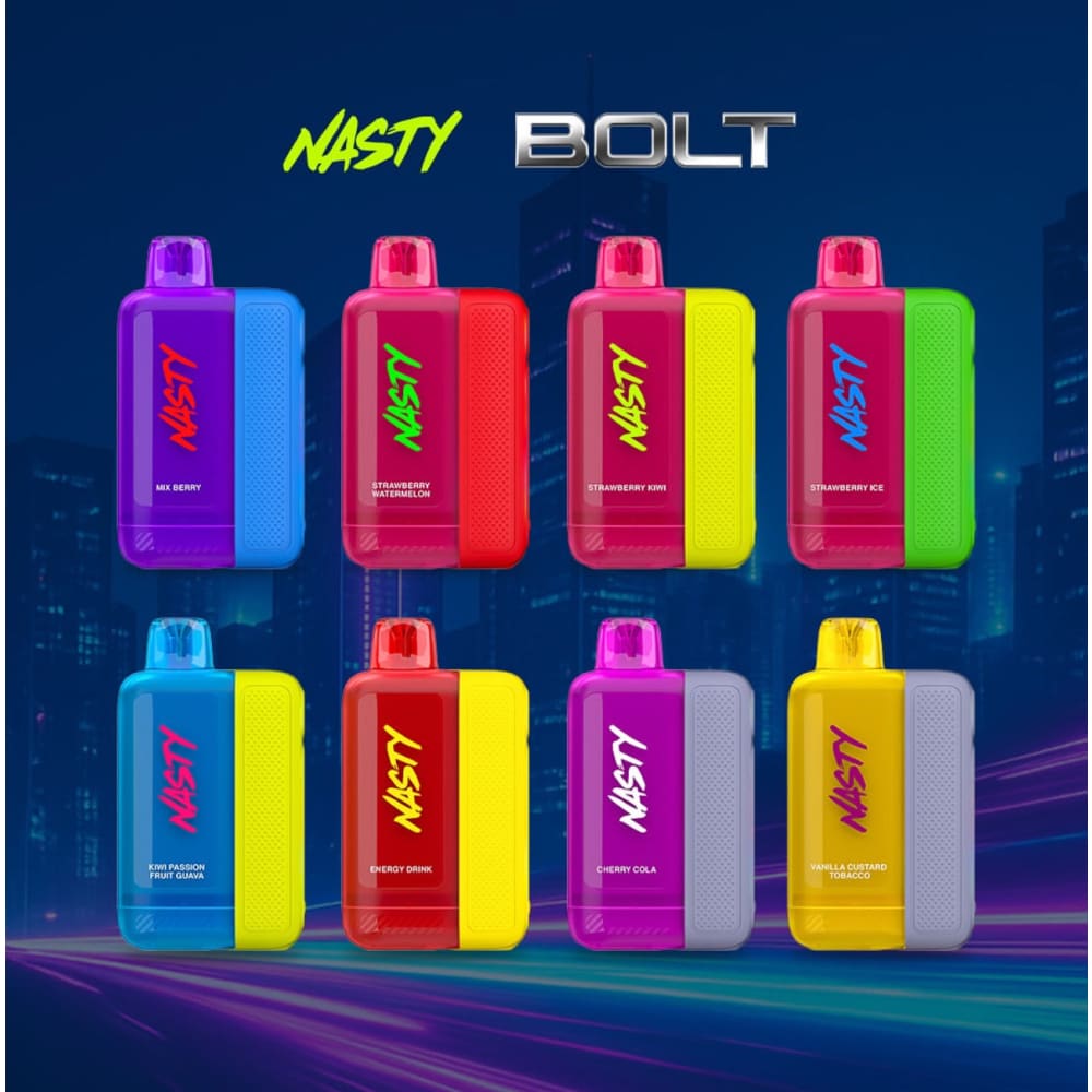 NASTY BOLT 50000 سحبة سيجارة ناستي بولت 50000 شفطة...