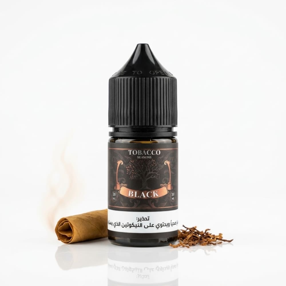 نكهة سموث توباكو سولت نيكوتين TOBACCO SEASONS BLAC...