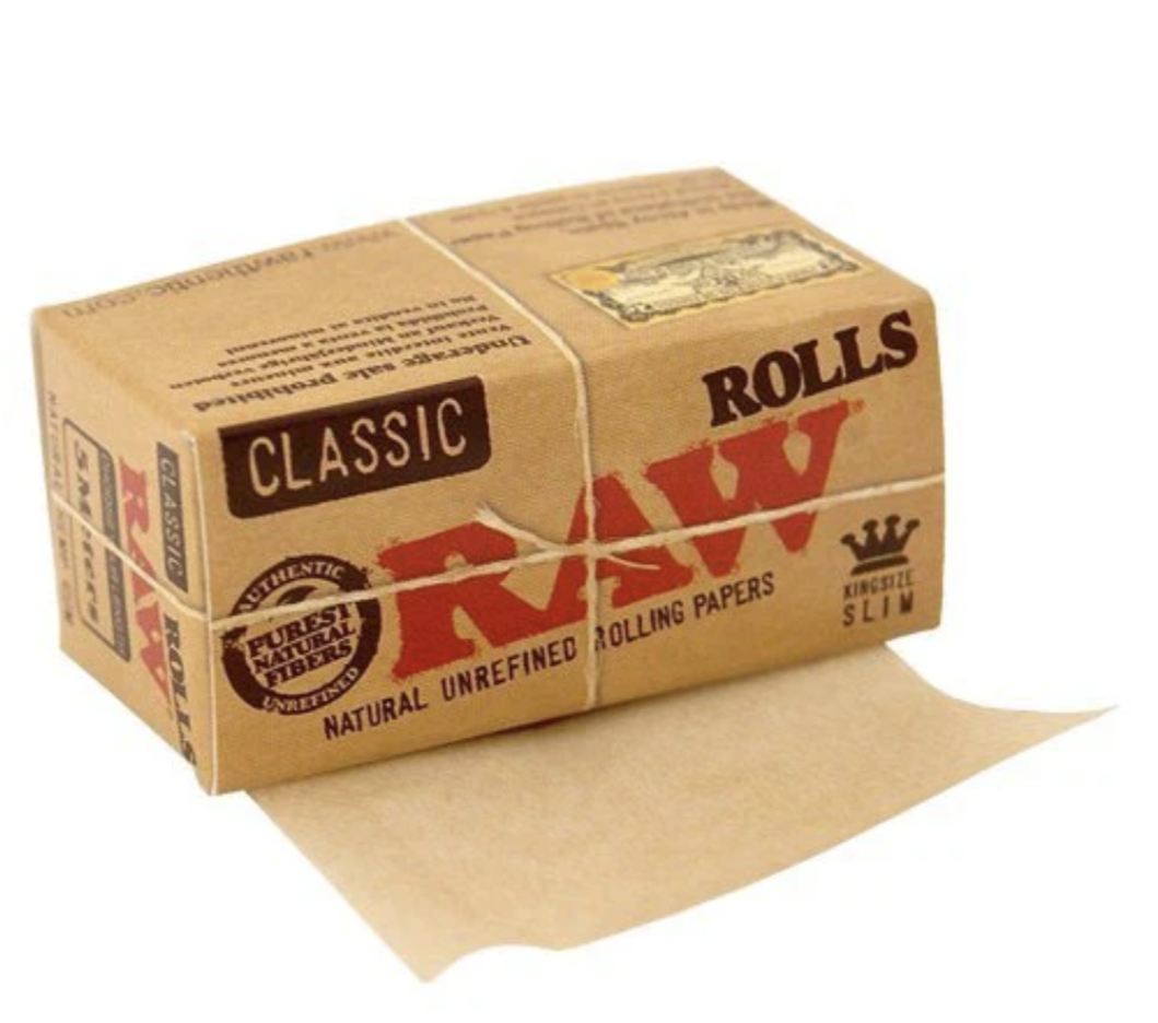 ورق راو كلاسيك 5 متر king size slim raw 5m