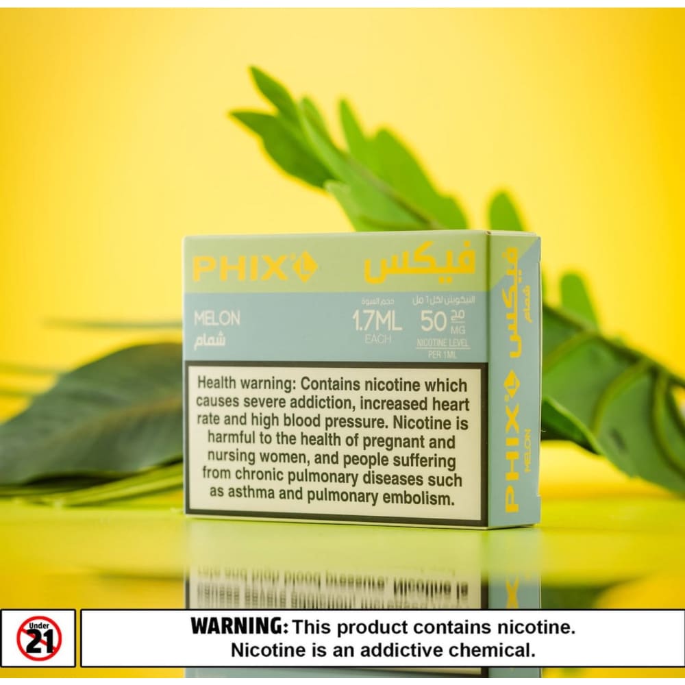 phix بودات فكس نكهة شمام ايس