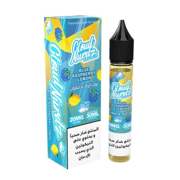 نكهة توت ازرق ليمون ايس سولت نيكوتين من كلاود نيرد...