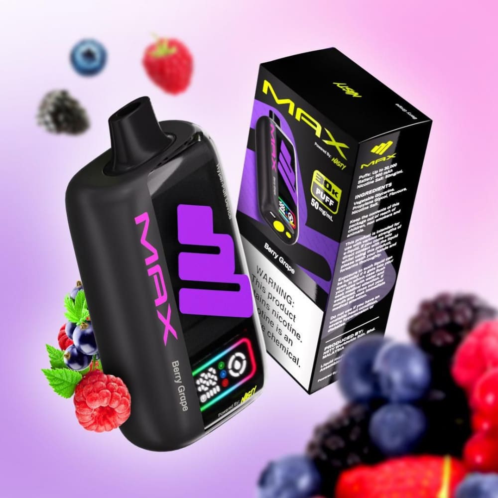 NASTY MAX سحبة سيجارة ناستي ماكس 30000 شفطة 50 نيك...