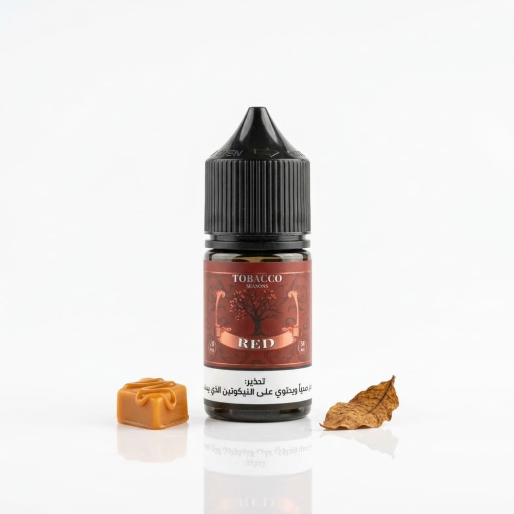 نكهة كراميل توباكو سولت نيكوتين TOBACCO SEASONS RE...