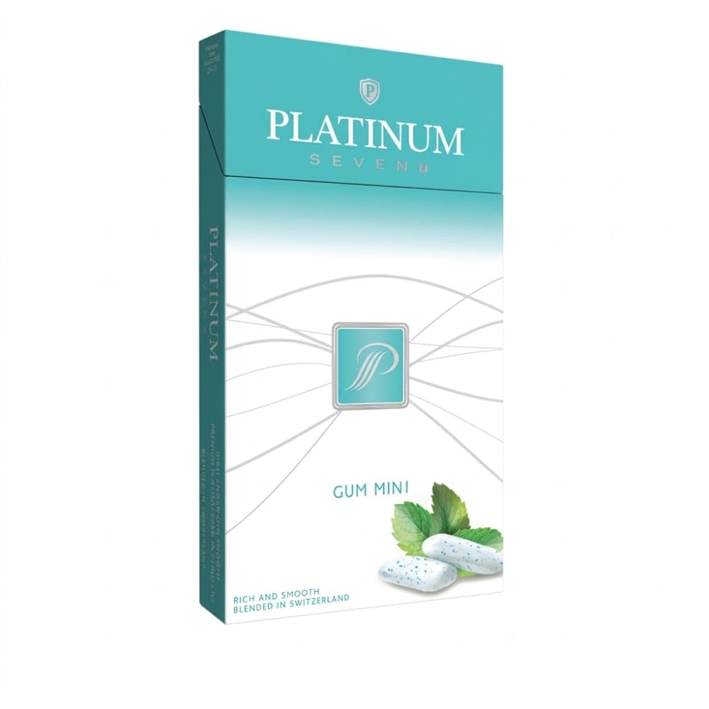 دخان بلاتينيوم سيفين نكهة علكة نعناع Platinum Seve...