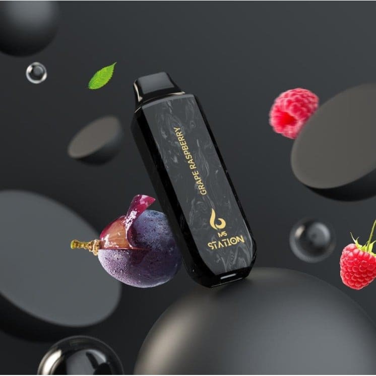 سحبة سيجارة ستيشن 10000 شفطة 20 نيكوتين عدة نكهات...