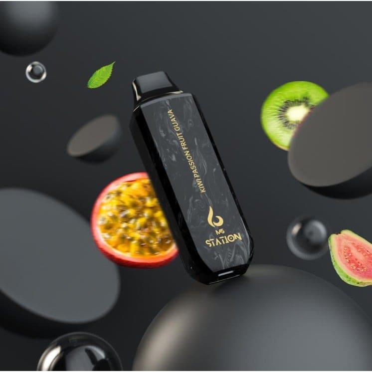 سحبة سيجارة ستيشن 10000 شفطة 20 نيكوتين عدة نكهات...