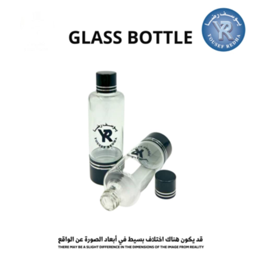 قنينة مدواخ زجاج رأسين (مضرب)