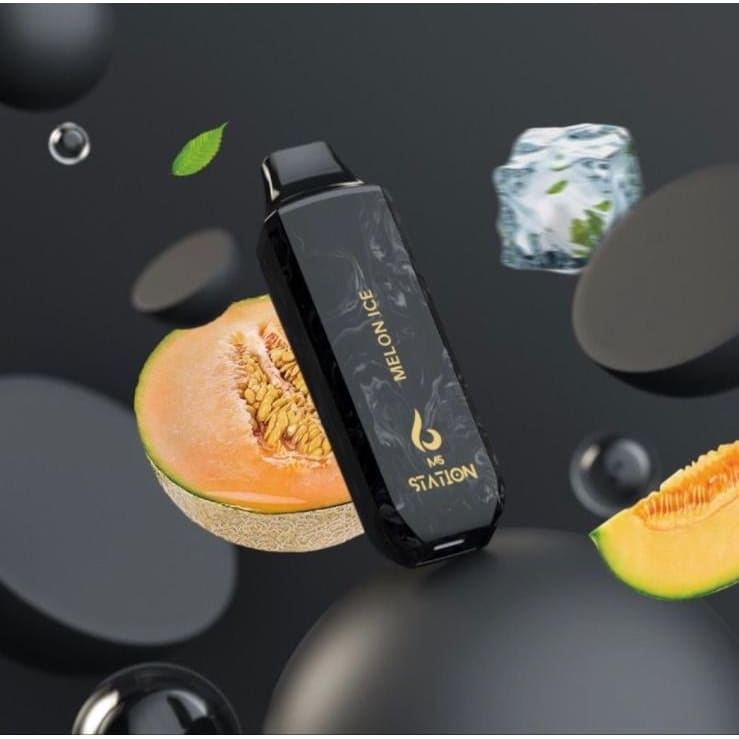 سحبة سيجارة ستيشن 10000 شفطة 20 نيكوتين عدة نكهات...