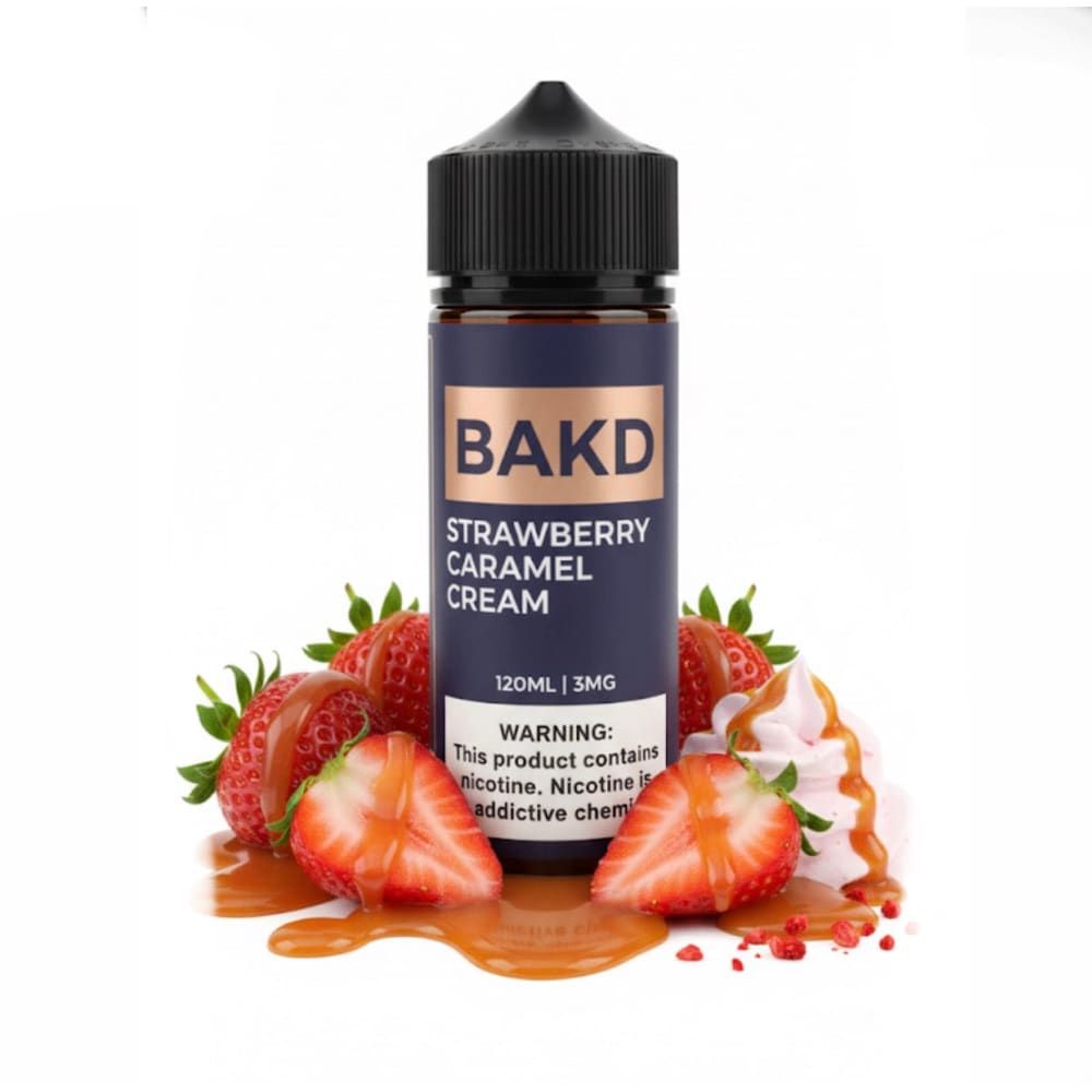 نكهة فيب 120 مل بيكيد كريم كراميل فراولة من بيكد B...