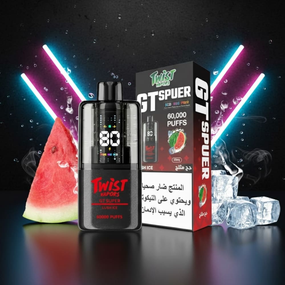 TWIST GT SPUER سحبة سيجارة تويست 60000 شفطة 20 نيك...