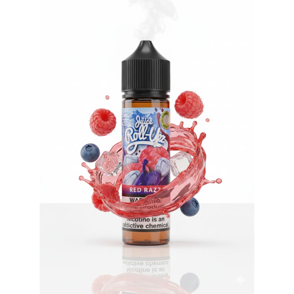 نكهة فيب توت راز احمر ايس من رول ابز ROLL UPZ