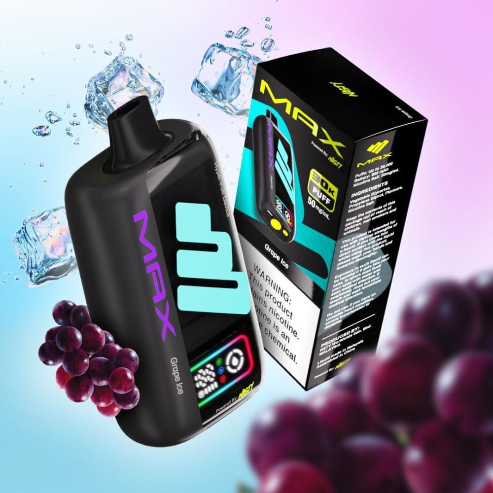 NASTY MAX سحبة سيجارة ناستي ماكس 30000 شفطة 50 نيك...